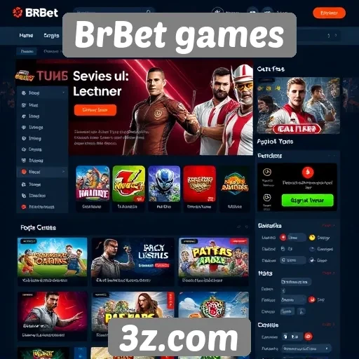 Acessibilidade e usabilidade do site BrBet games