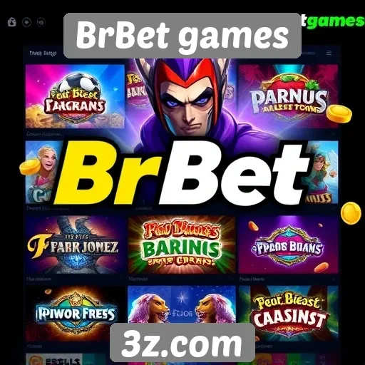 BrBet games oferece variedade de jogos de cassino